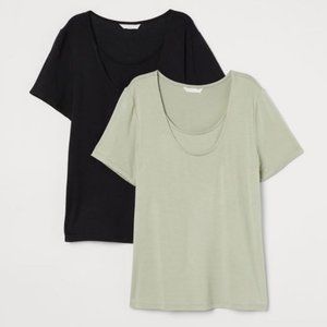 H&M Mama 2-pack Nursing T's